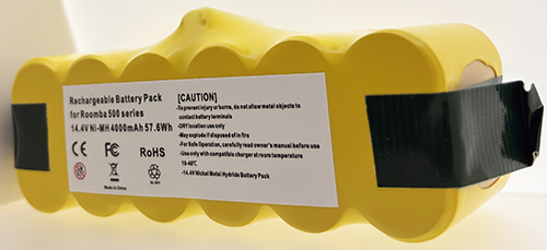 ACCUS type Roomba 700 14.4V Ni-Mh 4000mAh