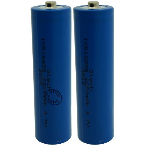 ACCUS type ICR18650 X2 Electrode positive plate Li-Ion 3.7V 2200mAh