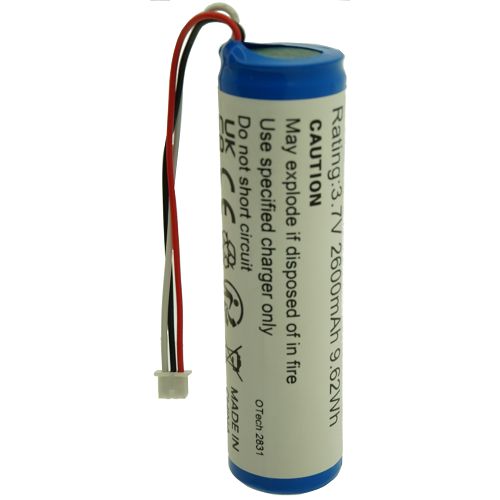ACCUS type PHI 1S1PBL1865 Li-Ion 3.7V 2600mAh