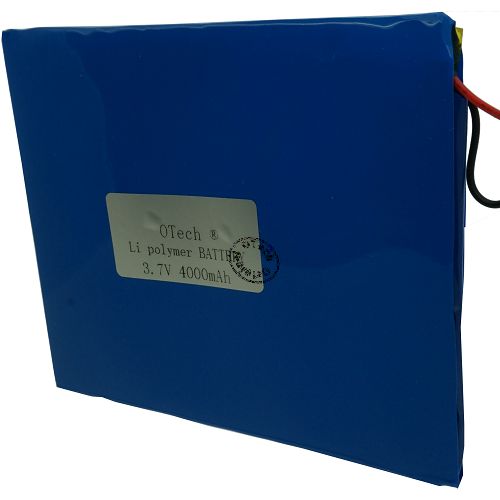 Batterie 1ICP4/90/103 (mm: 3.58x89.30x102.32) sortie fil + connecteurs à sertir 3.7V Li-Po 4000mAh
