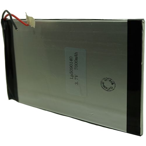 Batterie 1ICP5/98/129 (mm: 4.5x97.22x129) sortie fil + connecteurs à sertir 3.7V Li-Po 7000mAh