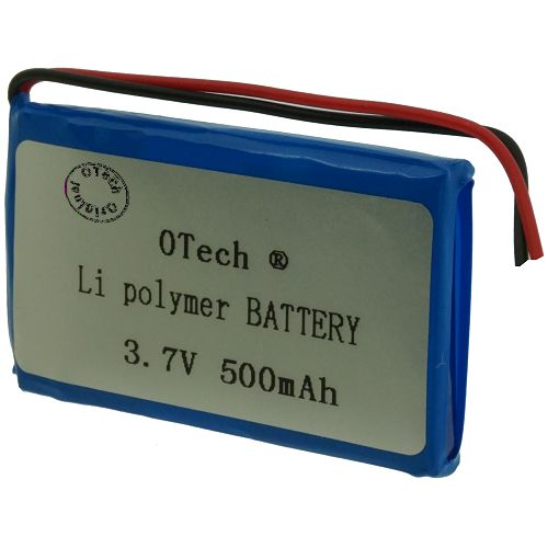 Batterie 1ICP6/25/42 (mm: 5.07x25x41.50) sortie fil 3.7V Li-Po 500mAh