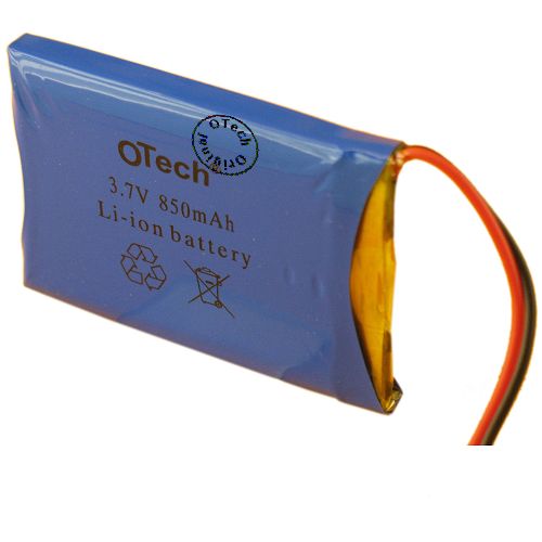 ACCUS LP503350 avec protect PCM (5x33x50mm) sortie fils 3.7V Li-Po 850mAh