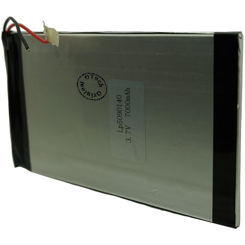ACCUS LP5090140 avec protect PCM (5x85x140mm) sortie fil + connecteurs à sertir 3.7V Li-Po 7000mAh