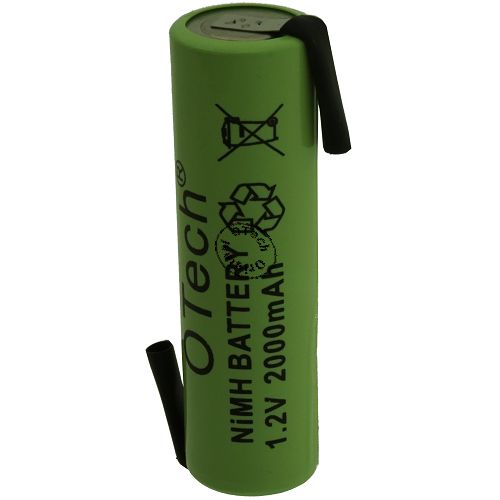 ACCUS Industriel AA pattes a souder 1.2V Ni-Mh 2000mAh