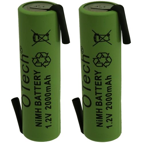 ACCUS Industriel AA X2 pattes a souder 1.2V Ni-Mh 2000mAh