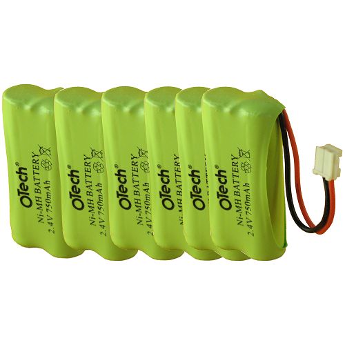 ACCUS AAA 6X 2.4V Ni-Mh 750mAh