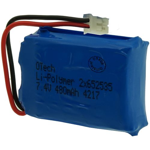 Batterie 2ICP12/25/39 (mm: 11.76x24.26x38.50)l 7.4V Li-Po 480mAh
