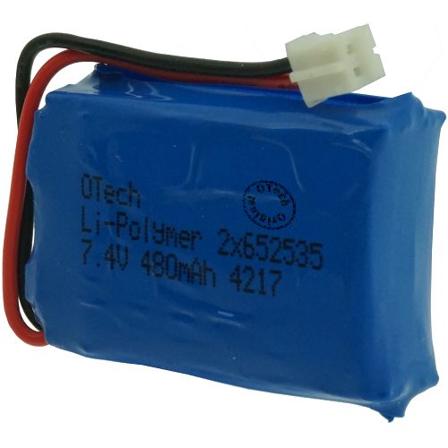 ACCUS (13x26x35mm) 7.4V Li-Po 480mAh