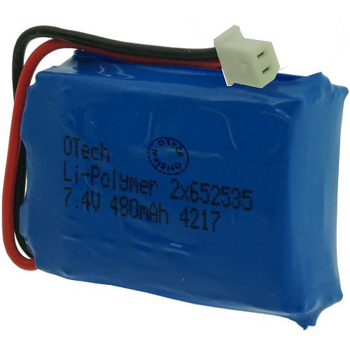 ACCUS (13x26x35mm) 7.4V Li-Po 480mAh