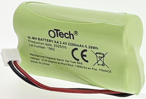 ACCUS AA 2.4V Ni-Mh 2200mAh