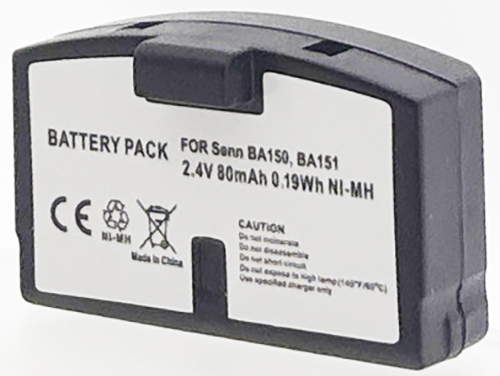 ACCUS SEN BA150 / 151 2.4V Ni-Mh 80mAh
