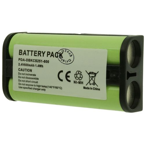 ACCUS PDA-DBKCS251-600/BP-HP550 2.4V Ni-Mh 600mAh