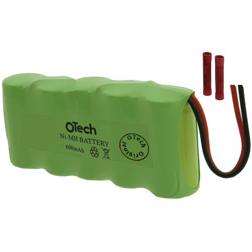 ACCUS 1/2 AA (prix net) sortie Fils + connecteurs à sertir 6V Ni-Mh 600mAh