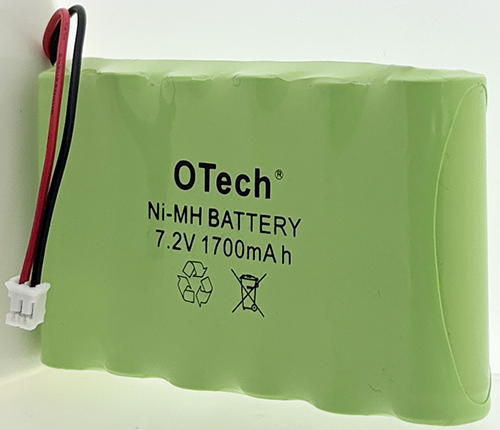 ACCUS AA avec sécurité intégrée 7.2V Ni-Mh 1700mAh