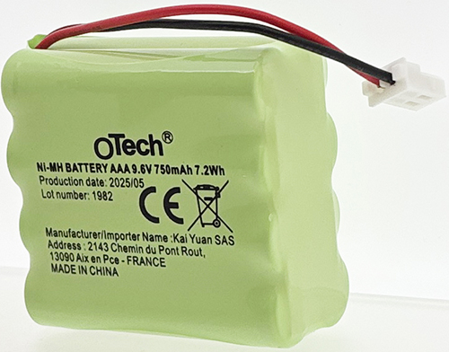 ACCUS AAA 9.6V Ni-Mh 750mAh