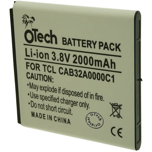 Batt type ALC TCL CAB32A0000C1 3.8V Li-Ion 2000mAh