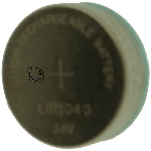 Bouton rechargeable (10x4mm) 3.6V Li-Ion 32mAh