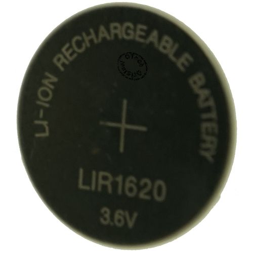 Bouton rechargeable (16x2mm) 3.6V Li-Ion 11mAh