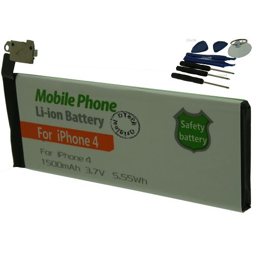 Batt type iPh 4 / 616-0579 (avec outils) 3.8V Li-Ion 1430mAh