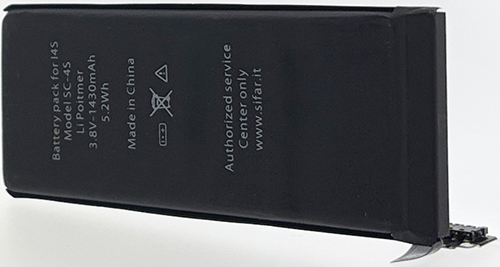 Batt OTech type iPh 4S / 616-0579 (sans outils) 3.8V Li-Ion 1430mAh