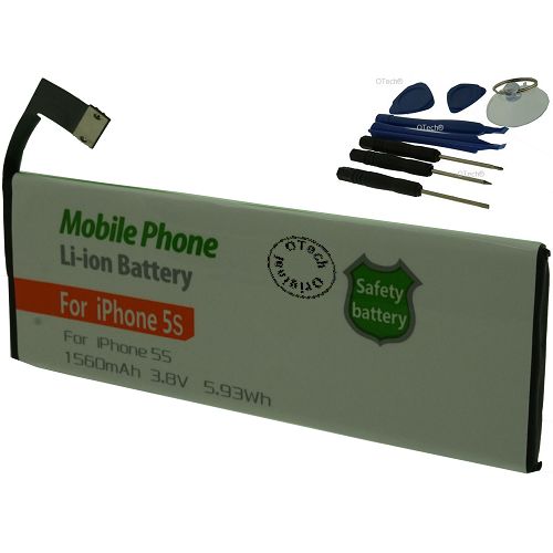 Batt type iPh 5s (avec outils) 612-0610 3.8V Li-Ion 1560mAh