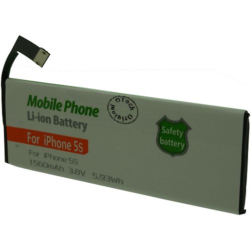 Batt type iPh 5s (sans outils) 612-0610 3.8V Li-Ion 1560mAh