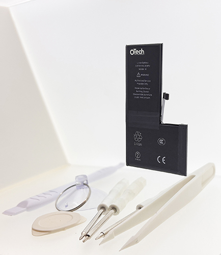 Batt OTech type iPh X (avec outils) 3.81V Li-Ion 2716mAh