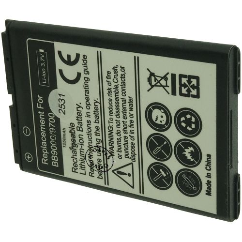 Batt type BB BOLD 9000 / 9700 3.7V Li-Ion 1500mAh