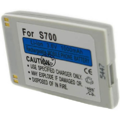 Batt type BEN S700 silver 3.6V Li-Ion 1000mAh
