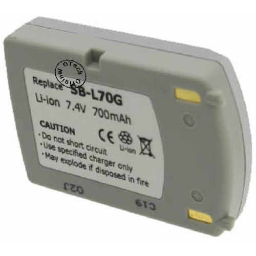 Batt type SB-L70G Silver 7.4V Li-Ion 700mAh