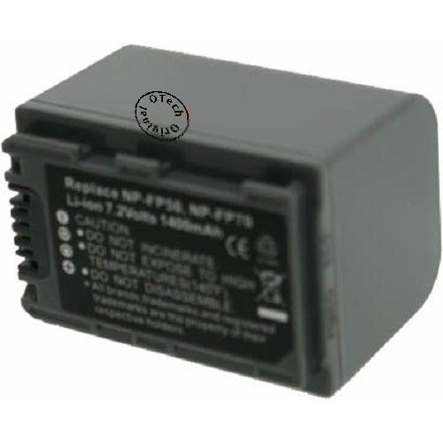 Batt type SON NP-FP70 Grey 7.2V Li-Ion 1700mAh