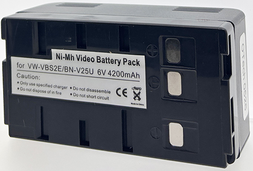 Batt OTech pour BN-V20U / V22U (3 contacts) black 6V Ni-Mh 4400mAh