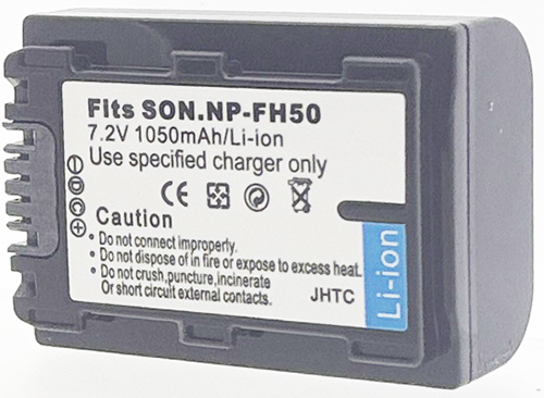 Batt type SON NP-FH50 7.4V Li-Ion 1050mAh