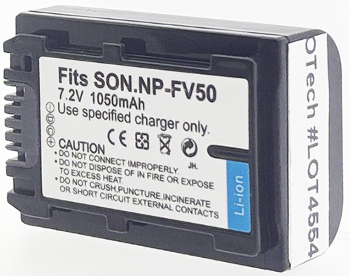 Batt OTech type SON NP-FV50 7.4V Li-Ion 1050mAh