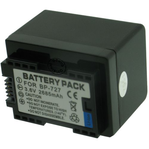 Batt type CAN BP 727 3.6V Li-Ion 2400mAh