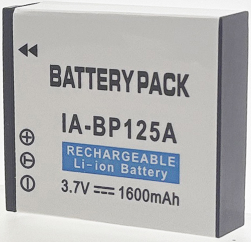 Batt type SAM BP125A 3.7V Li-Ion 1600mAh
