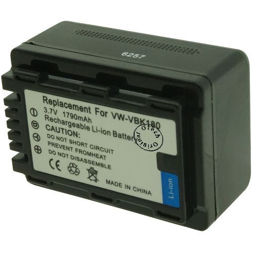 Batt type PAN VW-VBK180 3.7V Li-Ion 1790mAh