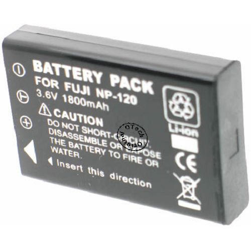 Batt type FUJ NP-120 black 3.7V Li-Ion 1800mAh