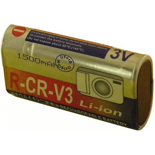 Batt type CR-V3 Rechargeable 3V Li-Ion 2000mAh