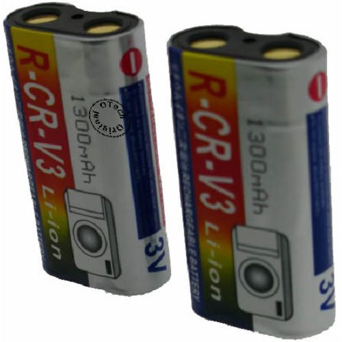 Batt type CRV3 Rechargeable 2 X 3V Li-Ion 2000mAh