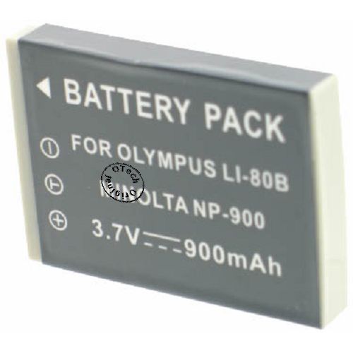 Batt type MIN NP900 3.7V Li-Ion 900mAh