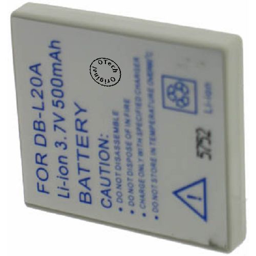 Batt type DB-L20 3.7V Li-Ion 750mAh