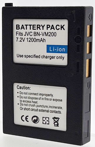 Batt OTech pour BN-VM200 Dark Grey 7.4V Li-Ion 1200mAh