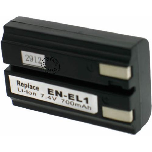 Batt type NIK EN-EL1 (2CR5) 7.2V Li-Ion 1100mAh