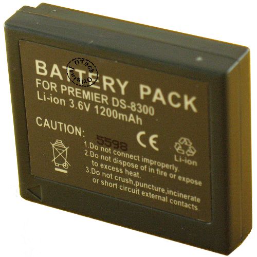 Batt type PREMIER DS8330 / -1 / DC-8300 / DP-8300 3.7V Li-Ion 900mAh