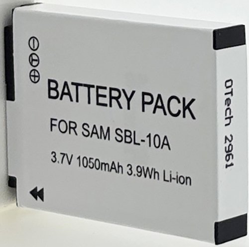 Batt type SAM SLB-10A 3.7V Li-Ion 1050mAh