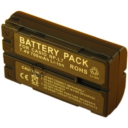 Batt type CAS NP-L7 7.4V Li-Ion 700mAh