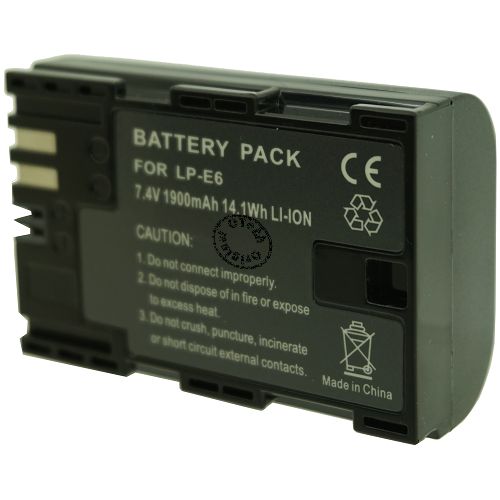 Batt OTech type CAN LP-E6 7.4V Li-Ion 2250mAh