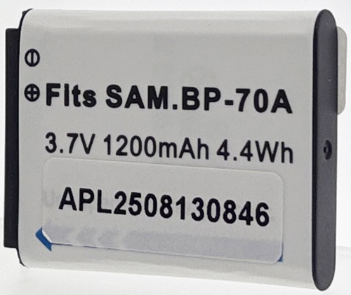 Batt type SAM BP-70A 3.7V Li-Ion 1200mAh